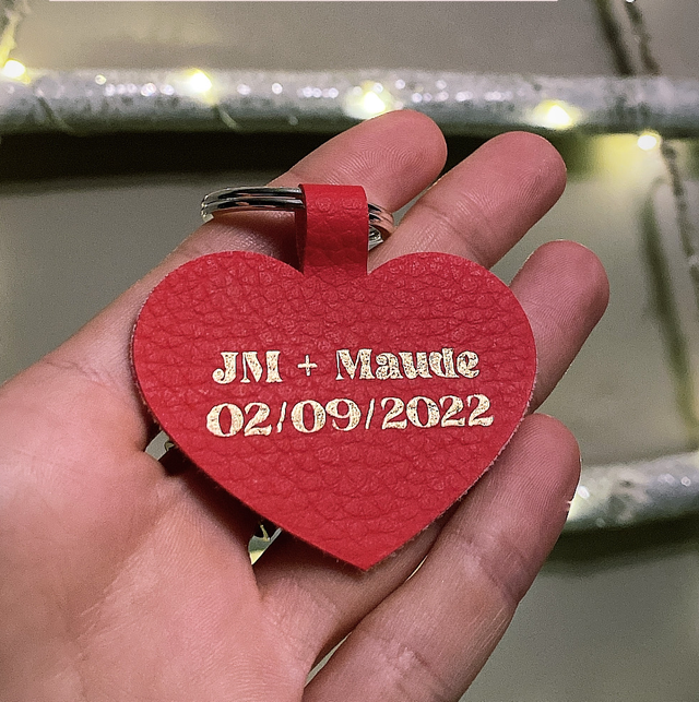 Porte-clés similicuir