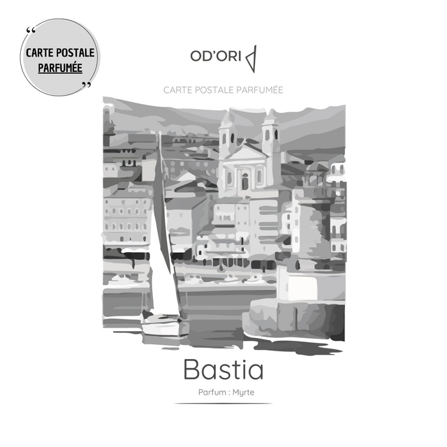 Carte postale PARFUMÉE - Bastia