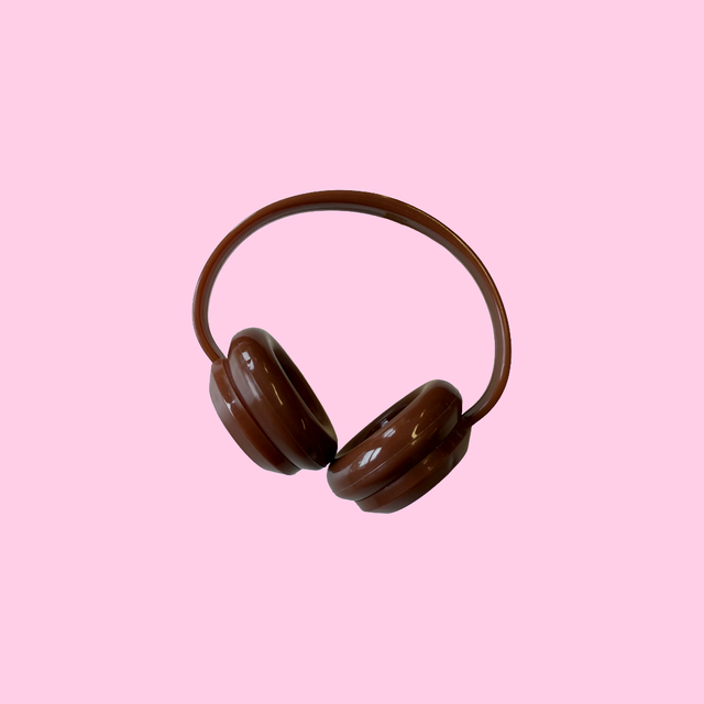 17cm Doll Headphone (Brown)