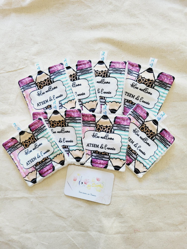 Lingettes atsem "crayons"