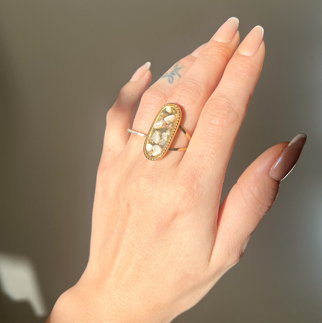 Bague « NACRÉ »