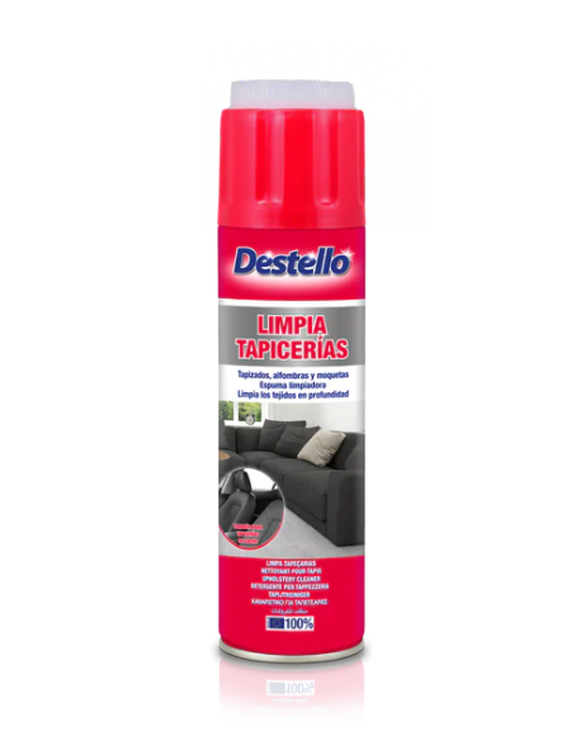 Destello Upholstery Carpet Rug Cleaner with Brush 