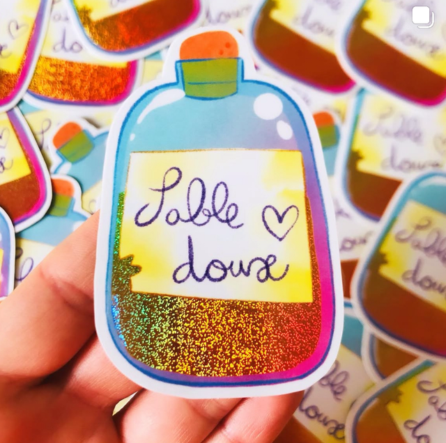 Sable Doux paillettes 