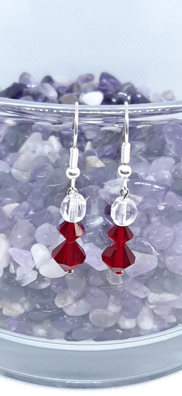 Boucles d'oreilles cristal Autrichien
