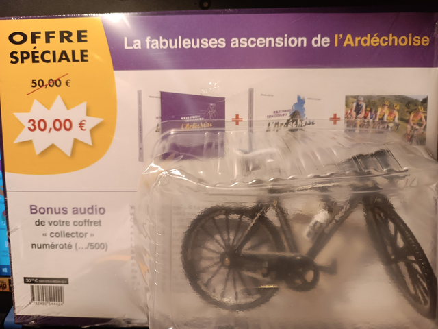a Coffret collector numéroté La Fabuleuse ascension de l'Ardéchoise PRIX DESTOCKAGE