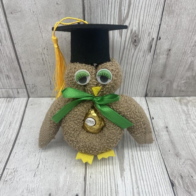 Graduation Owl Flanimal⢠teacher gift