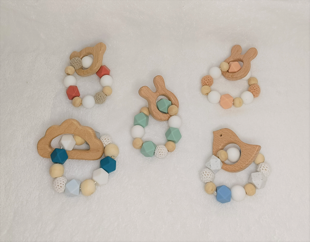 Bracelet de dentition en perles