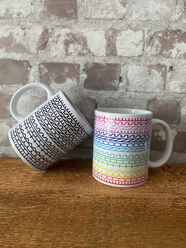 F*ck This Nonsense Mug: Hidden Swear Message Mug