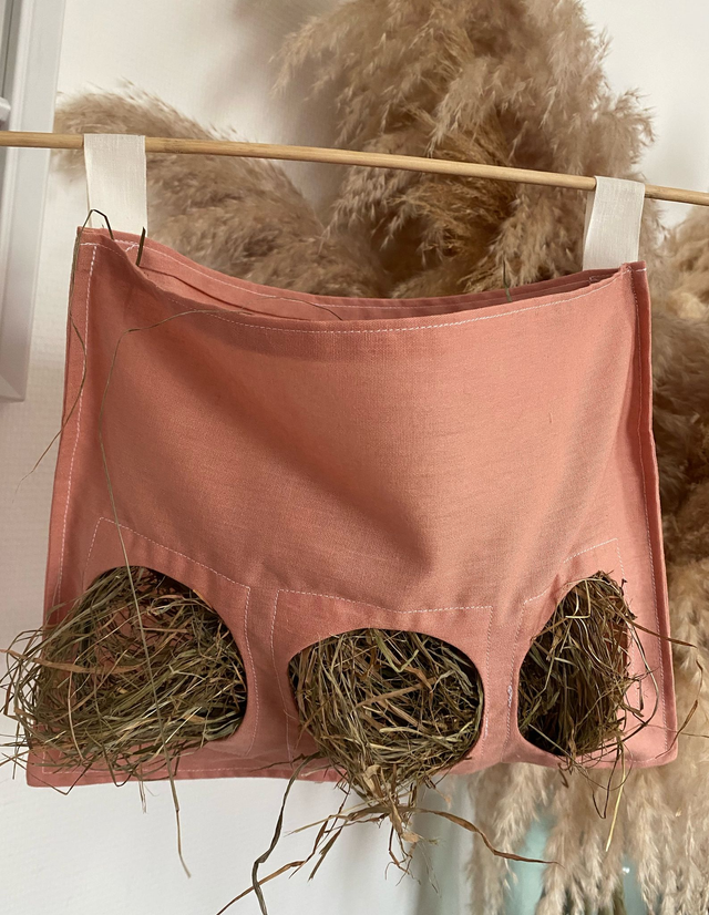 Sac à foin rose 
