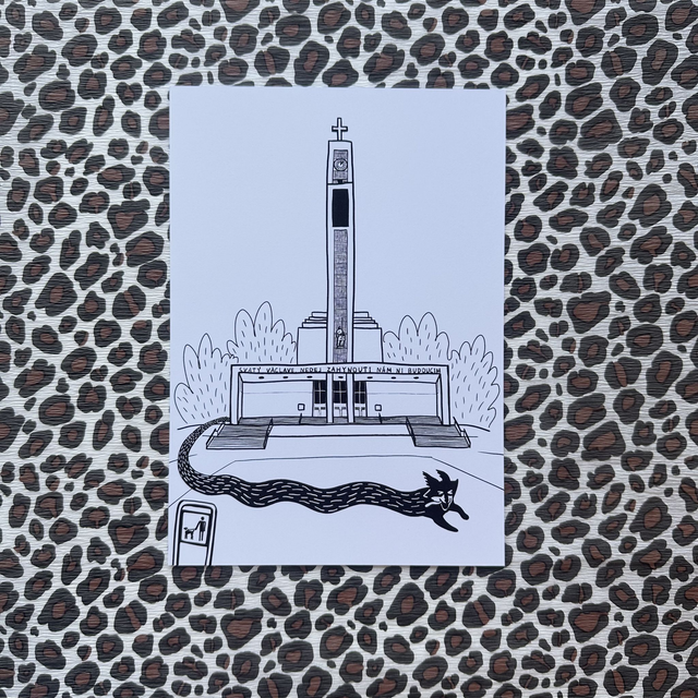 Dog on Čechovo náměstí 