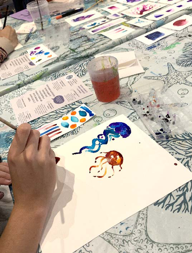 Carte cadeau – Atelier d’encres de couleur