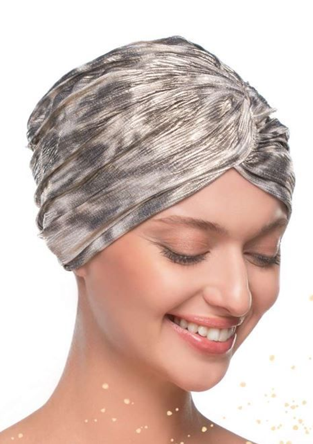 Classic  Turban -Gold dust