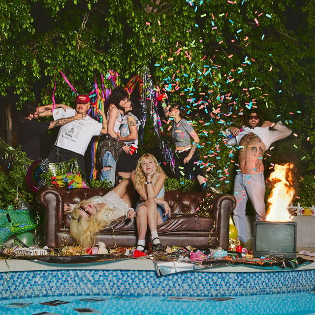 Lambrini Girls - Who Let the Dogs Out LP (Gay Smurf Dick Blue Coloured Vinyl)