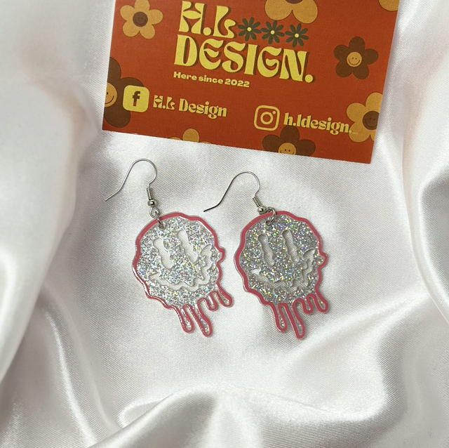 Sparkle Dripping Smiley