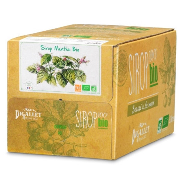 Sirop Menthe Bio - 8,60€/kg