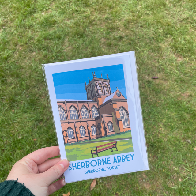 Sherborne Abbey Card