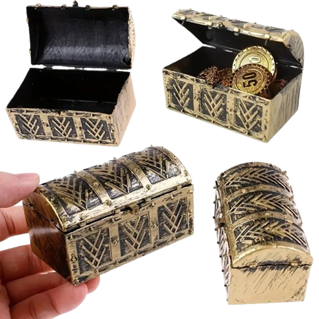 Boîte pirate vintage