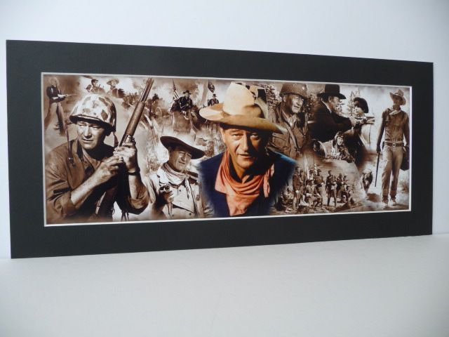 John Wayne Print