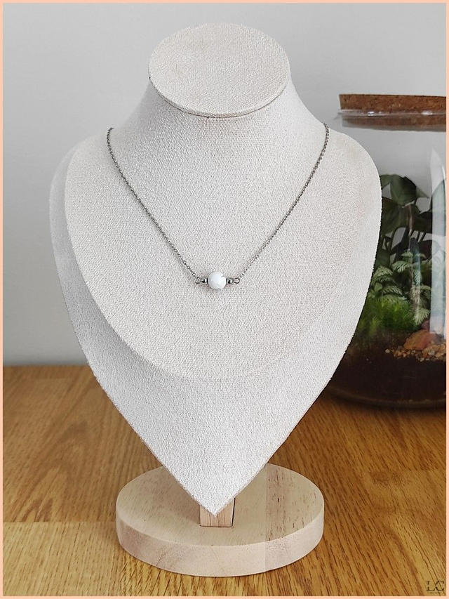 Collier Tiffany - Howlite