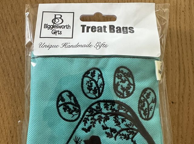 Treat Bag/coin purse - Dachshund Paw