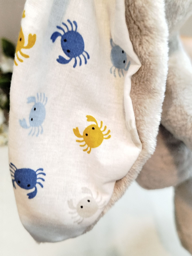 Peluche lapin motif 5