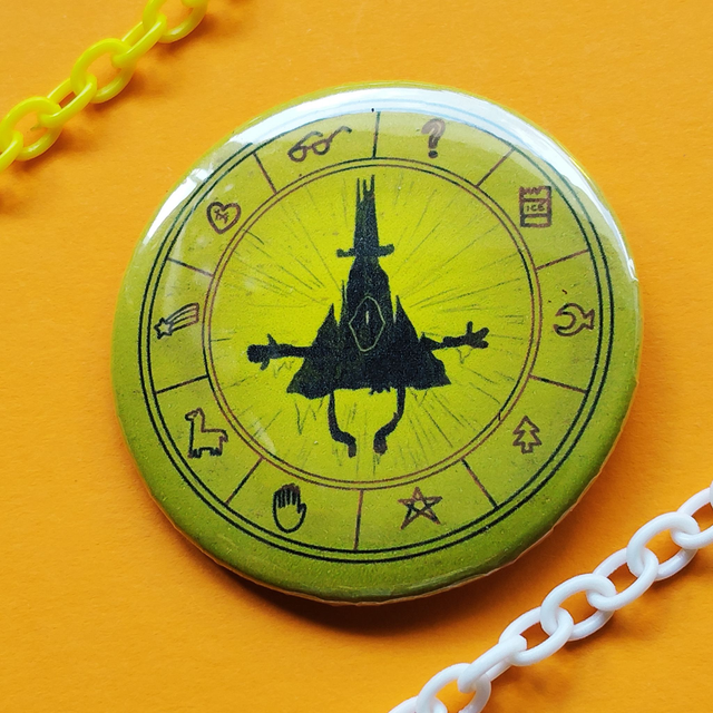 Gravity Falls - Bill Cypher - Badge [BGE-GF-BC]
