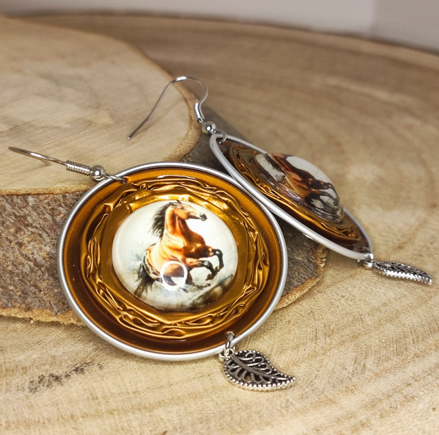 Boucles d’oreilles Soleil Sauvage