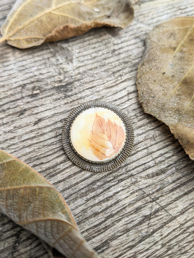 Broche FEUILLES D'AUTOMNE 