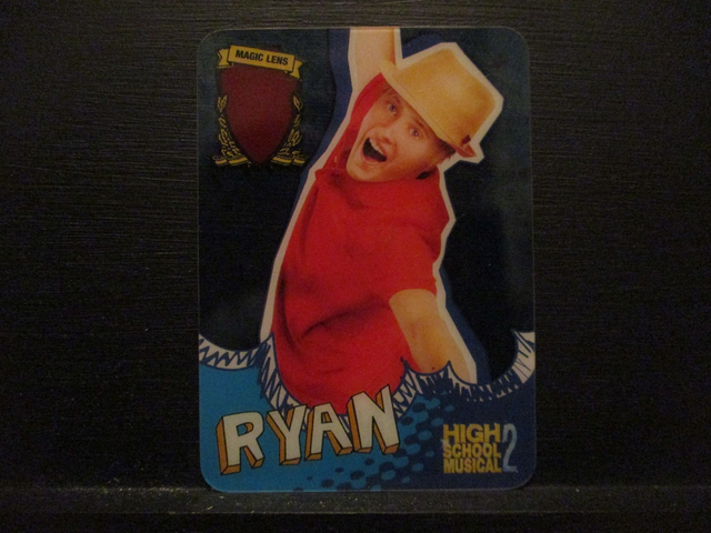 Ryan - High School Musical 2 Special Screen Original Trading Card #SC6