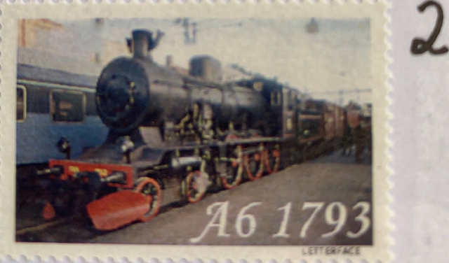 Brevfrimärke 2 - A6 1793