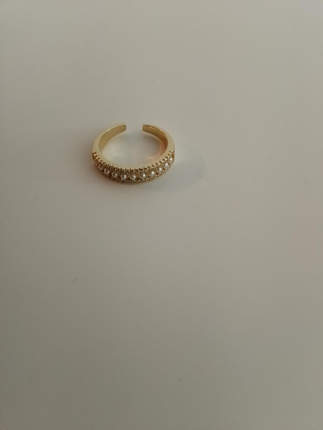 Goud kleurige open ring