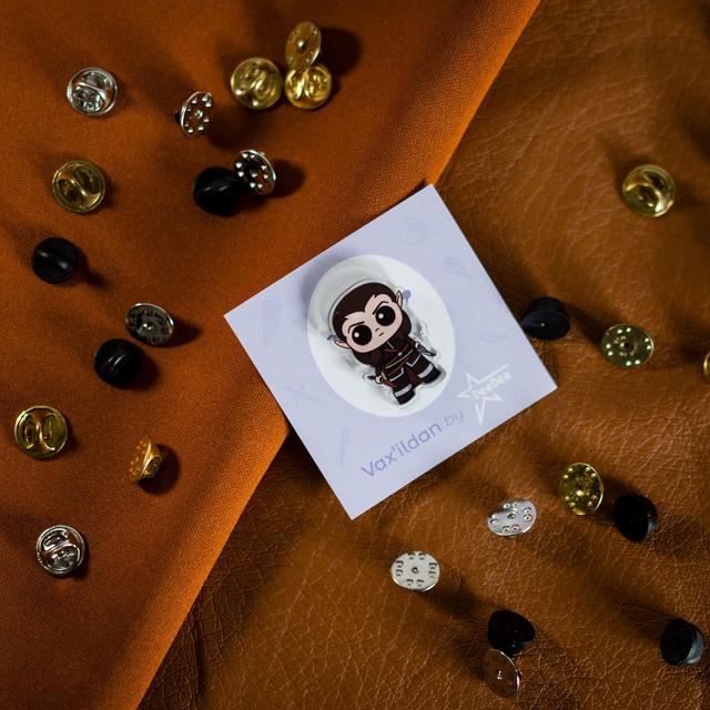 Vax&#039;ildan inspired pins