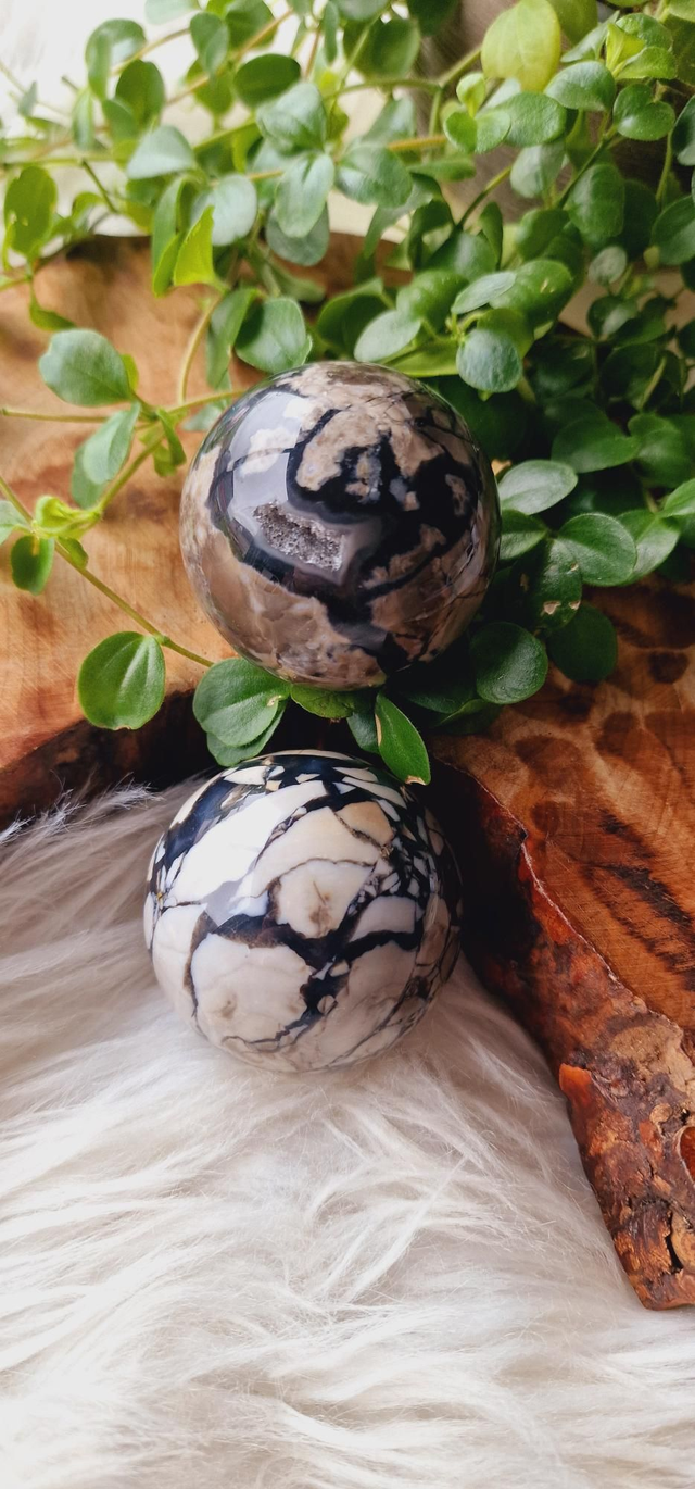 Volcano Agate Sphere