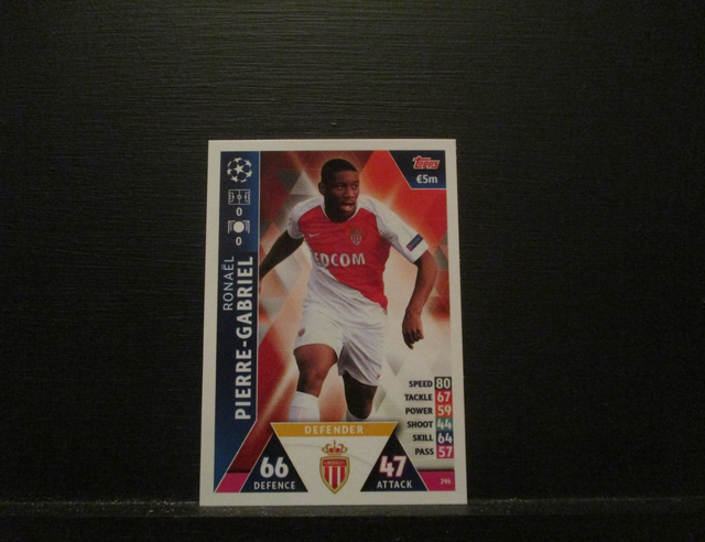Ronael Pierre-Gabriel - UEFA Champions League Match Attax 2018/19 Original Trading Card #296