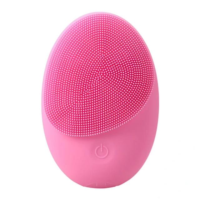 Brosse nettoyante visage sonique rose