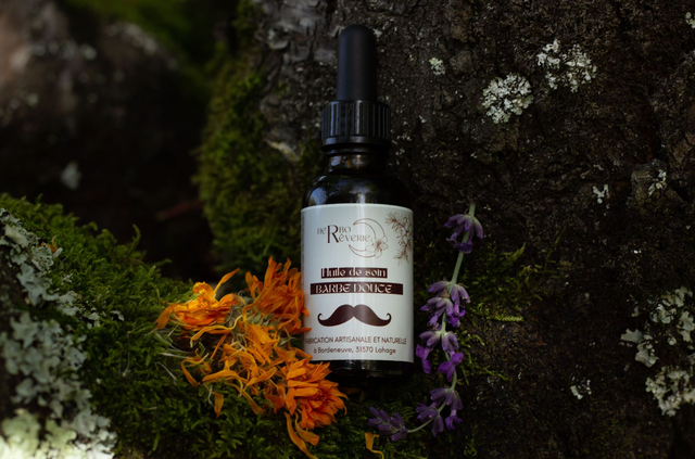 Huile de soin barbe douce et après rasage 