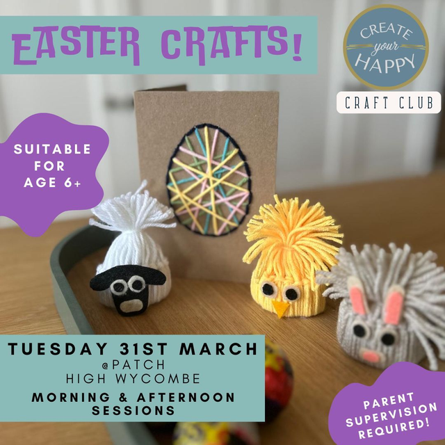 Kids Easter Crafting @ Patch
