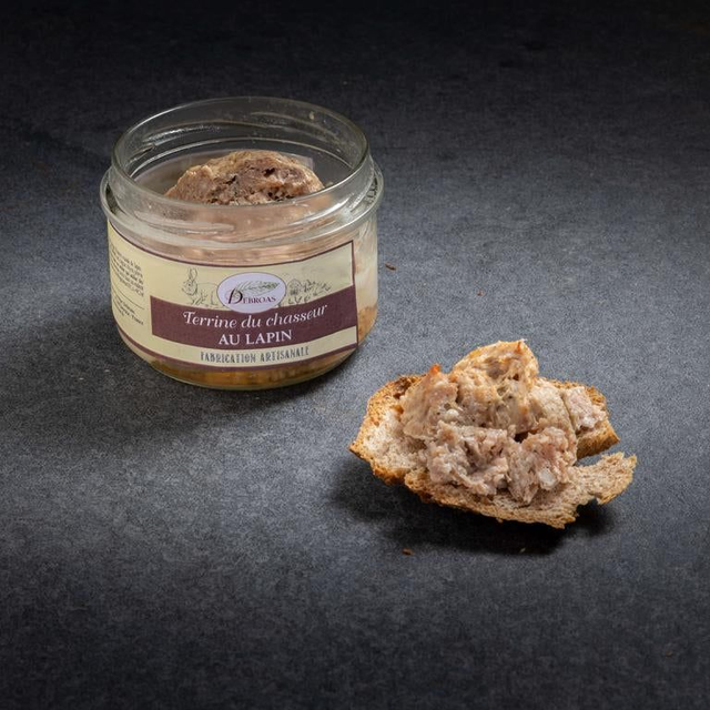 Terrine du chasseur au lapin