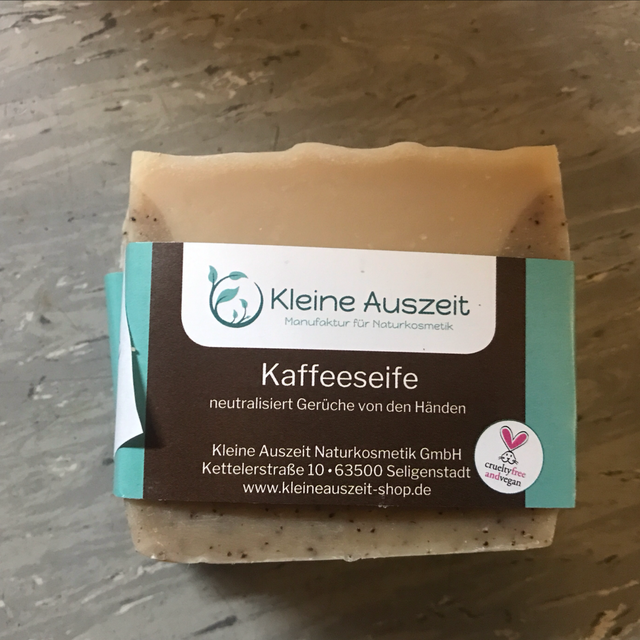 Kleine Auszeit Kaffeeseife