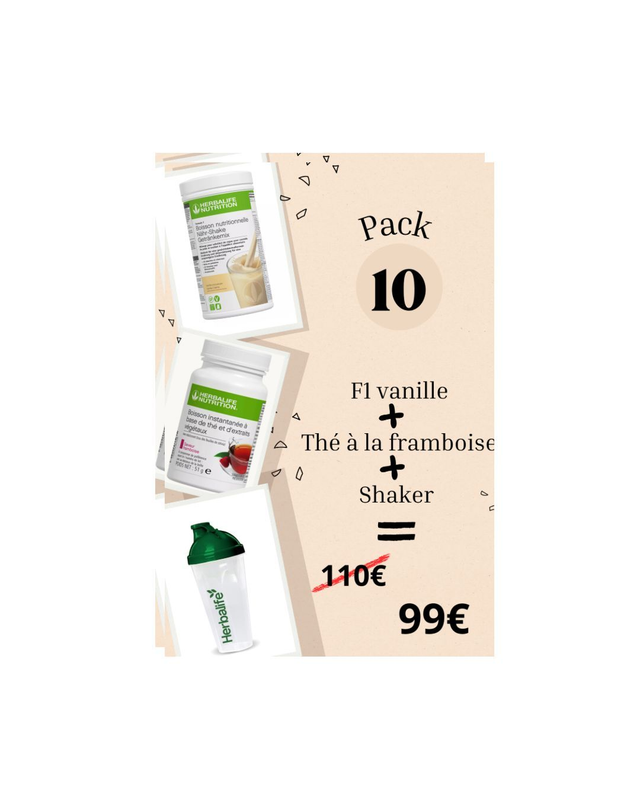 Pack 10 Minceur Été  "Summer Start "