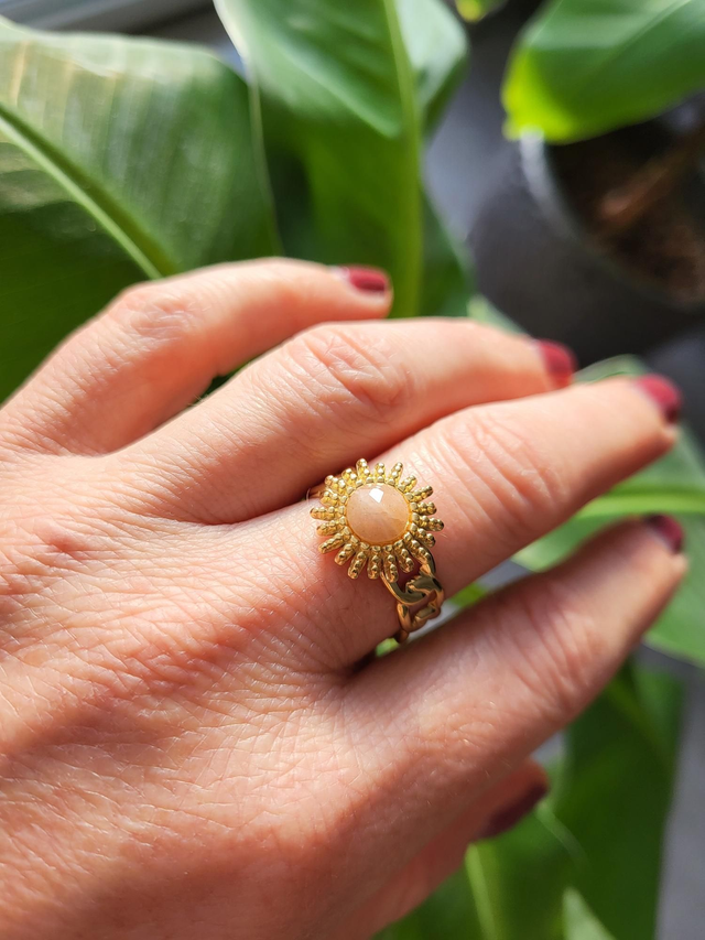 Bague Sunny - pierre du soleil