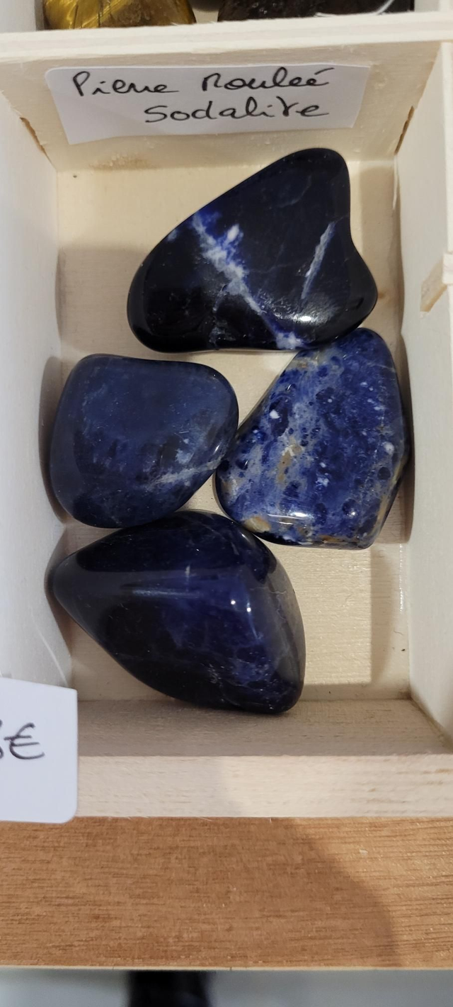 Sodalite pierre roulée 