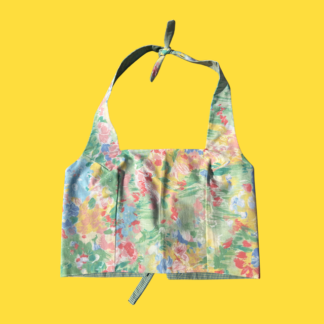 Crop top reversible "Marjorie" - L/XL 