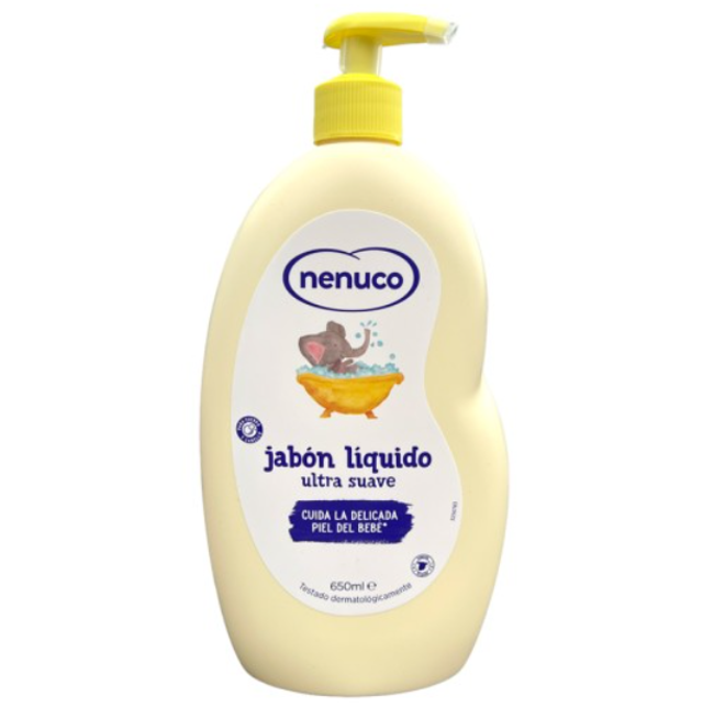  Nenuco Bath Milk/Shower gel - Extra Soft with Aloe Vera 650ml