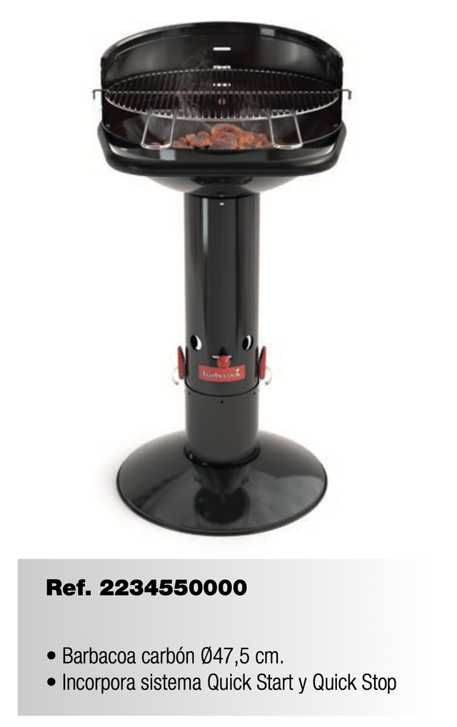 Barbacoa a carbón   mod. Loewy 50