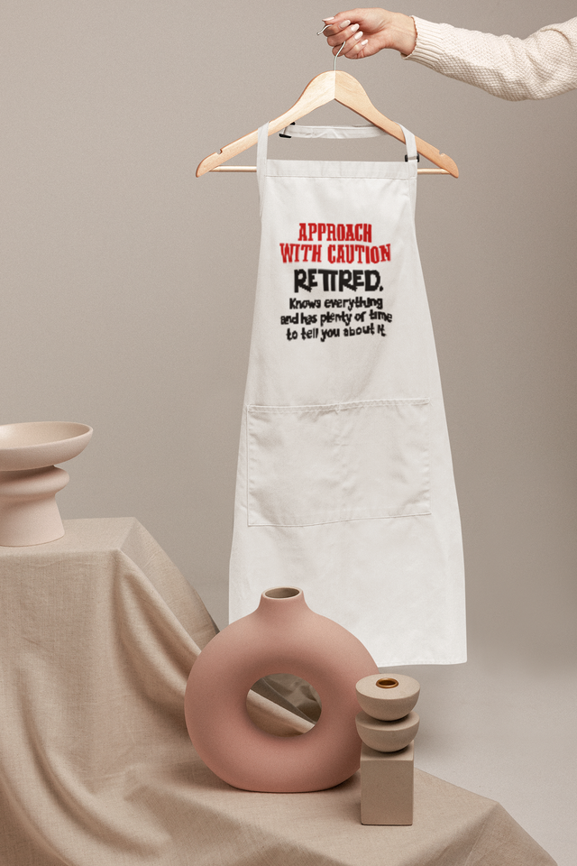 Retired Apron - 3 Colours 