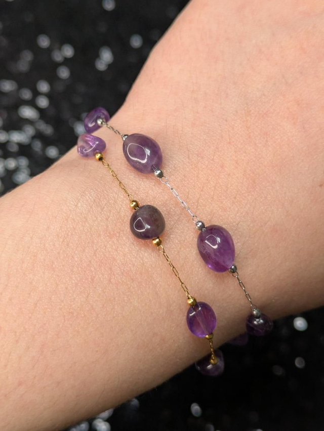Bracelet améthyste 