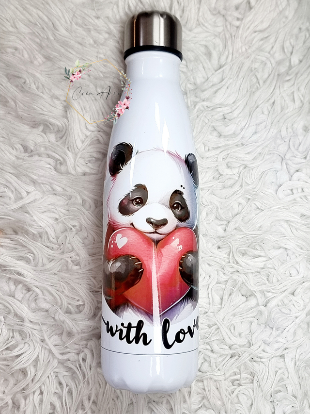 Bouteille isotherme 500 ml Panda "with love"