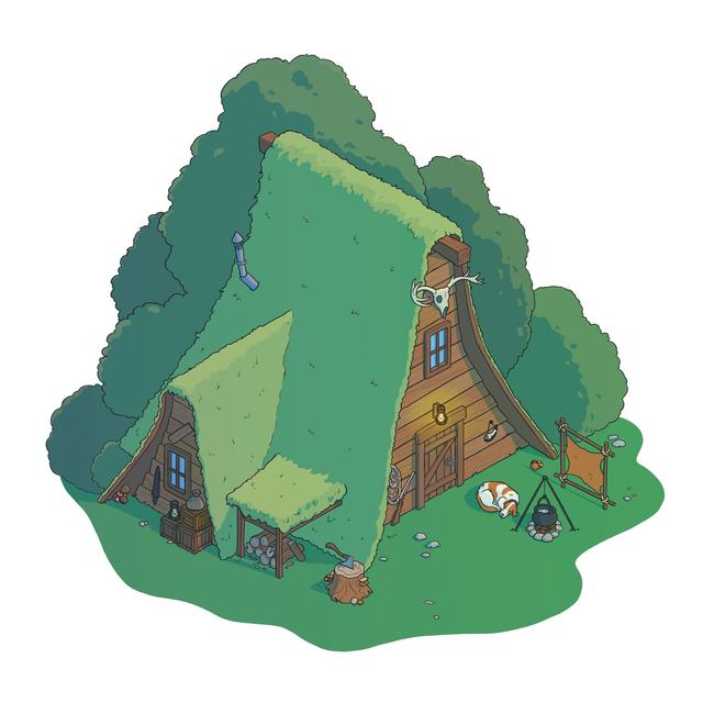 Print - Cabane du chasseur