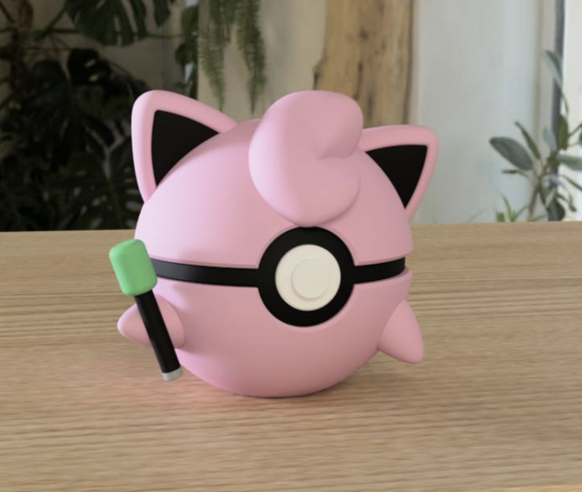 Jigglypuff Ball by N3D